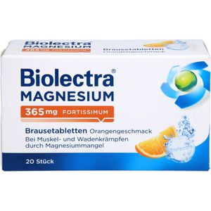 Biolectra Magnesium 365 mg fortissimum Orange 20 St 20 St