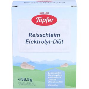 TÖPFER Reisschleim Elektrolyt Diät Pulver