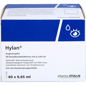 Hylan 0,65 ml Augentropfen 60 St 60 St