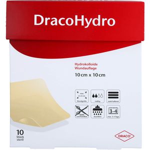 Dracohydro Hydrokoll.Wundauflage 10x10 cm 10 St 10 St