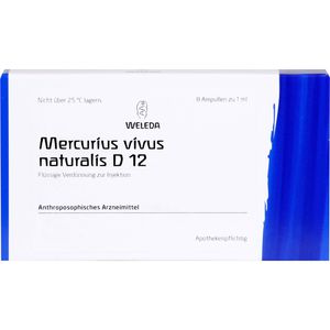 Weleda Mercurius Vivus Naturalis D 12 Ampullen 8 ml