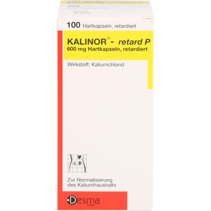 Kalinor retard P 600 mg Hartkapseln 100 St 100 St