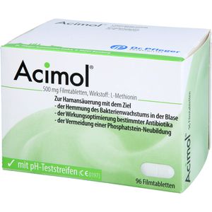 ACIMOL mit pH Teststreifen Filmtabletten