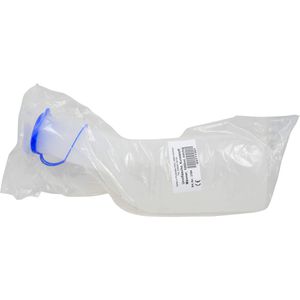 Urinflasche Mann Kunststoff 1 l m.Verschl.milchig 1 St 1 St