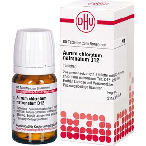 AURUM CHLORATUM NATRONATUM D 12 Tabletten