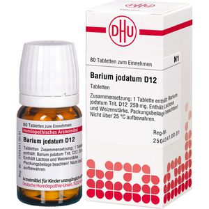 BARIUM JODATUM D 12 Tabletten