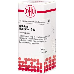 Calcium Fluoratum D 30 Globuli 10 g 10 g