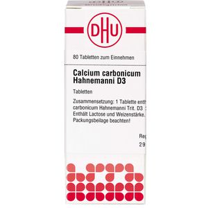 CALCIUM CARBONICUM Hahnemanni D 3 Tabletten