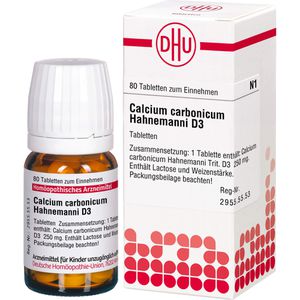 CALCIUM CARBONICUM Hahnemanni D 3 Tabletten