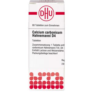 CALCIUM CARBONICUM Hahnemanni D 4 Tabletten