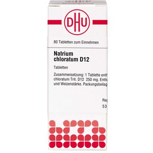 Natrium Chloratum D 12 Tabletten 80 St 80 St