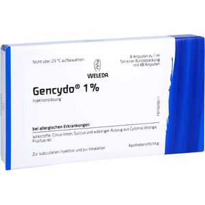 Weleda GENCYDO 1% Injektionslösung