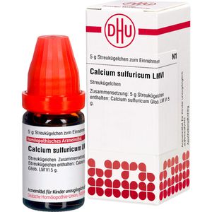 CALCIUM SULFURICUM LM VI Globuli