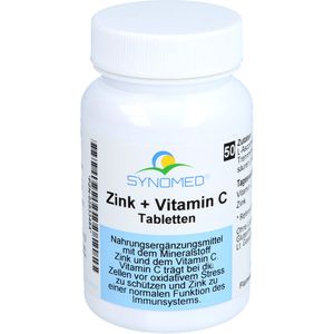 Zink+Vit.C Synomed Tabletten 50 St 50 St