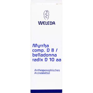 Weleda Myrrha comp.D 8/Belladonna Radix D 10 aa Mischung 50 ml 50 ml