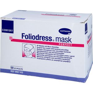FOLIODRESS mask Comfort perfect OP-Maske grün
