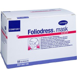 FOLIODRESS mask Comfort senso OP-Maske grün