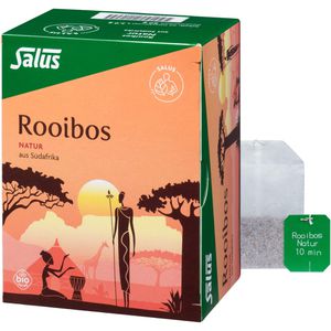 ROOIBOS TEE Natur Kräutertee Bio Salus Filterbeut.