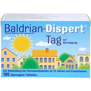 Baldrian Dispert Tag überzogene Tabletten 100 St 100 St