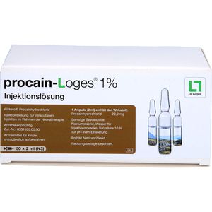 Procain-Loges 1% Injektionslösung Ampullen 100 ml 100 ml