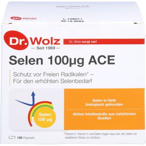 SELEN ACE 100 µg 180 Tage Kapseln