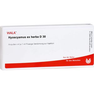 Wala Hyoscyamus Ex Herba D 30 Ampullen 10 ml