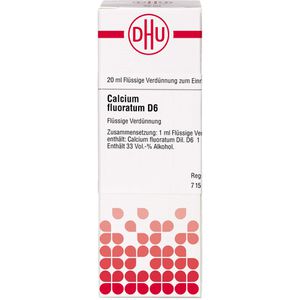 Calcium Fluoratum D 6 Dilution 20 ml