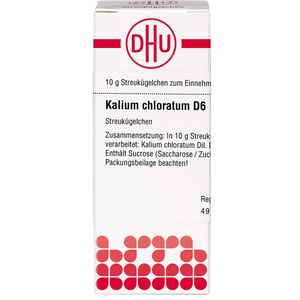 Kalium Chloratum D 6 Globuli 10 g 10 g