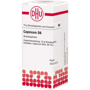 CAPSICUM D 6 Globuli