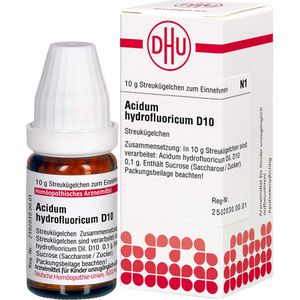ACIDUM HYDROFLUORICUM D 10 Globuli