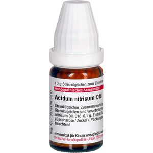 ACIDUM NITRICUM D 10 Globuli