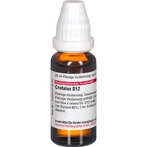 CROTALUS D 12 Dilution