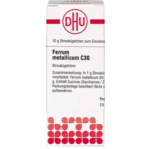 Ferrum Metallicum C 30 Globuli 10 g 10 g