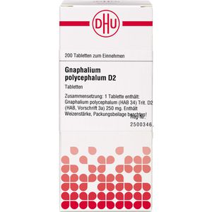 GNAPHALIUM POLYCEPHALUM D 2 Tabletten