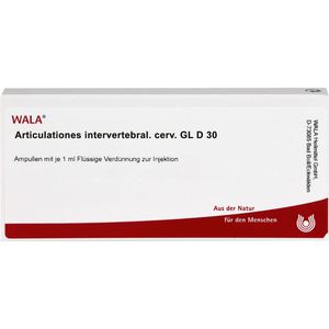 Wala Articulationes intervertebral.cerv.Gl D 30 Amp. 10 ml 10 ml