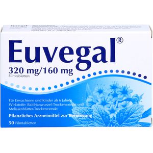 Euvegal 320 mg/160 mg Filmtabletten 50 St bei Einschlafproblemen