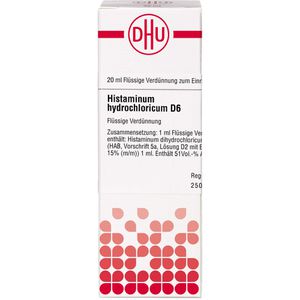 Histaminum hydrochloricum D 6 Dilution 20 ml