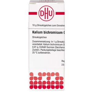 KALIUM BICHROMICUM C 30 Globuli