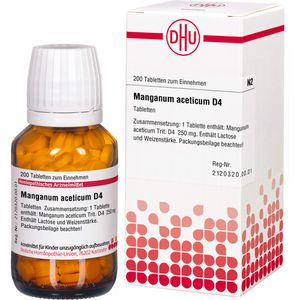 MANGANUM ACETICUM D 4 Tabletten