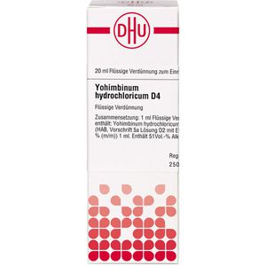 YOHIMBINUM HYDROCHLORICUM D 4 Dilution