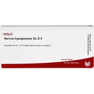 Wala Nervus Hypoglossus Gl D 5 Ampullen 10 ml
