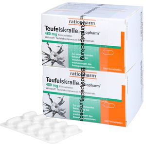 Teufelskralle-Ratiopharm Filmtabletten 200 St 200 St