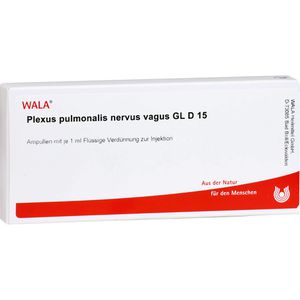 Wala Plexus Pulmonalis Nervus vagus Gl D 15 Ampullen 10 ml