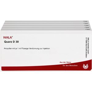 WALA QUARZ D 30 Ampullen