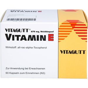 VITAGUTT Vitamin E 1000 Kapseln
