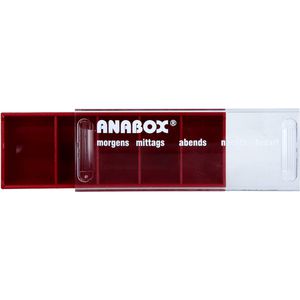 ANABOX Tagesbox rot