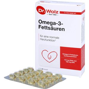 OMEGA-3 FETTSÄUREN 500 mg/60% Kapseln