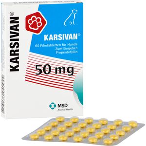 KARSIVAN 50 Filmtabletten f.Hunde