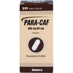 Para Caf 500 mg/65 mg Tabletten 20 St 20 St