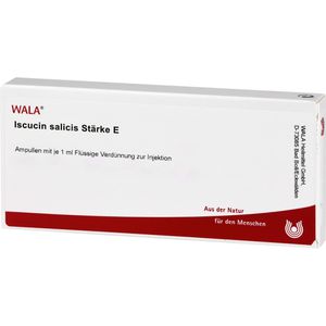 Wala Iscucin salicis Stärke E Ampullen 10 ml